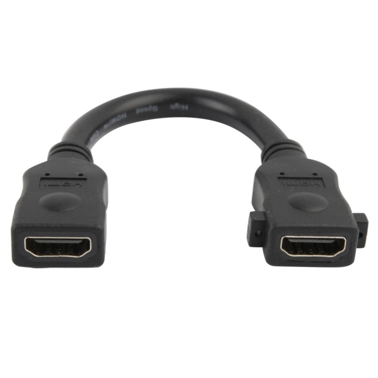 Cable HDMI hembra a hembra de 19 pines de 18 cm, HDMI Female, Length: 18cm