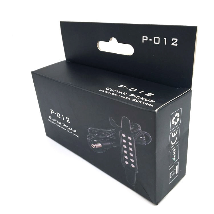 Pastilla de sonido de guitarra con orificio libre y cable, Free Hole Guitar Sound Pickup