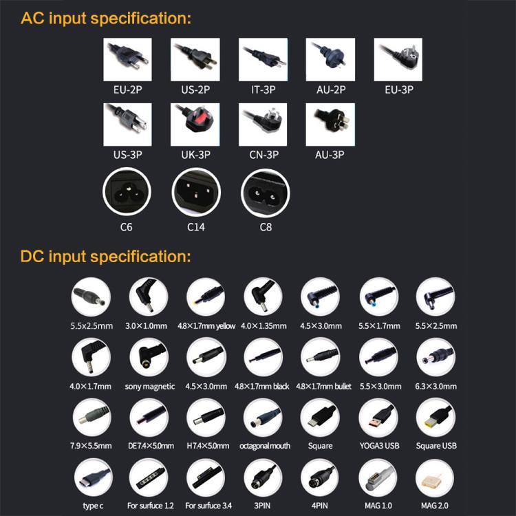 Adaptador de CA 19 V 7,9 A para Acer Aspire 1800, puntas de salida: 5,5 x 2,5 mm, 7.9A