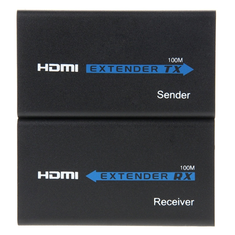 Extensor HDMI sobre un solo cable UTP CAT5e/6, Distancia de transmisión: 100 m, 100m