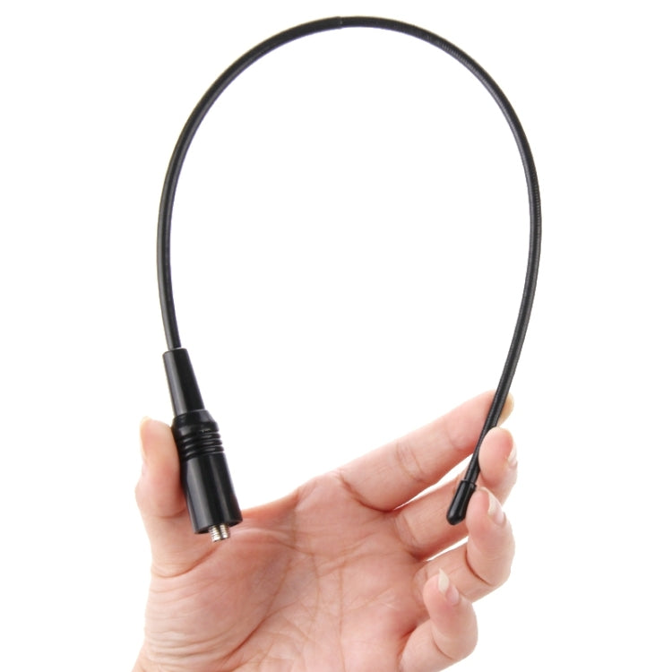 NAGOYA NA-771 144/430MHz Antena de radio portátil SMA-F con látigo de resorte flexible de doble banda para walkie talkie, longitud de la antena: 38 cm