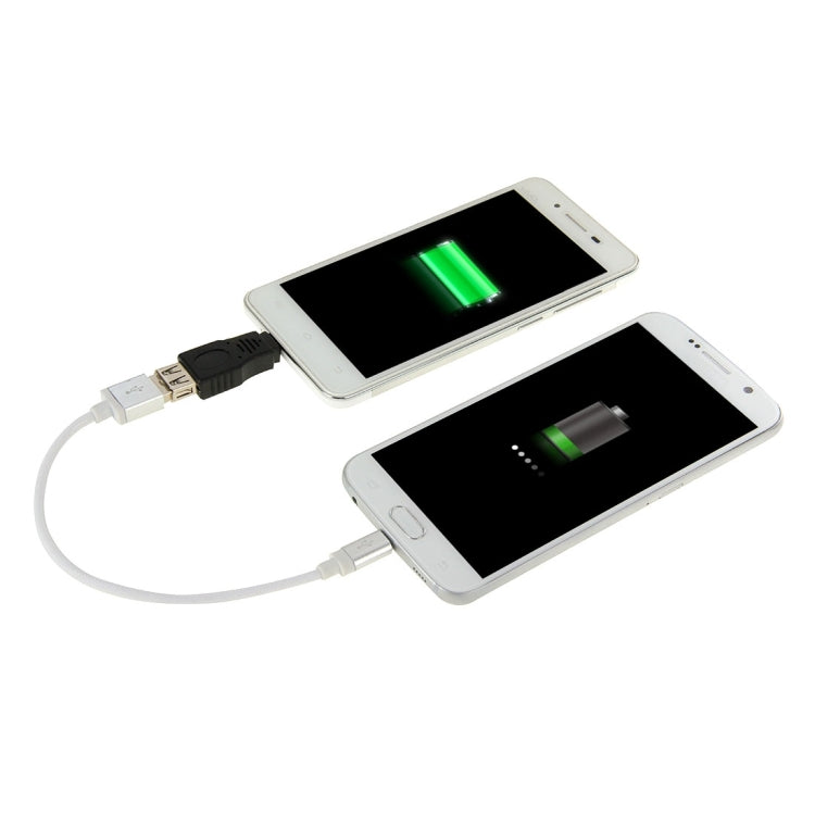 Adaptador OTG USB 2.0 A hembra a Micro USB macho de 5 pines, USB AF to Micro USB