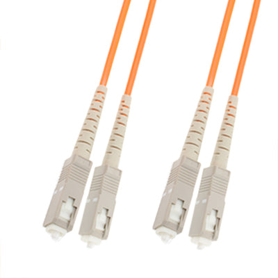 Puente de fibra óptica multimodo de doble núcleo SC-SC