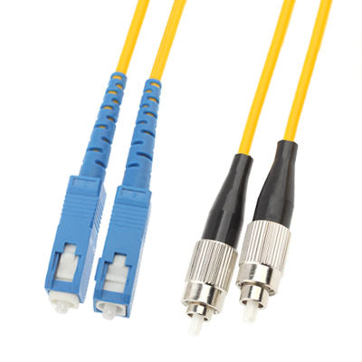 Puente de fibra óptica monomodo de doble núcleo SC-FC, longitud: 3 m, Dual-Core Single Mode