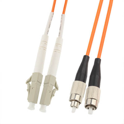 Puente de fibra óptica multimodo de doble núcleo LC-FC, longitud: 3 m, Dual-Core Multi Mode