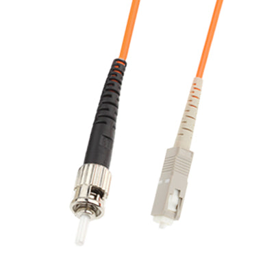 Puente de fibra óptica multimodo de un solo núcleo SC-ST, longitud: 3 m, Single-Core Multi Mode