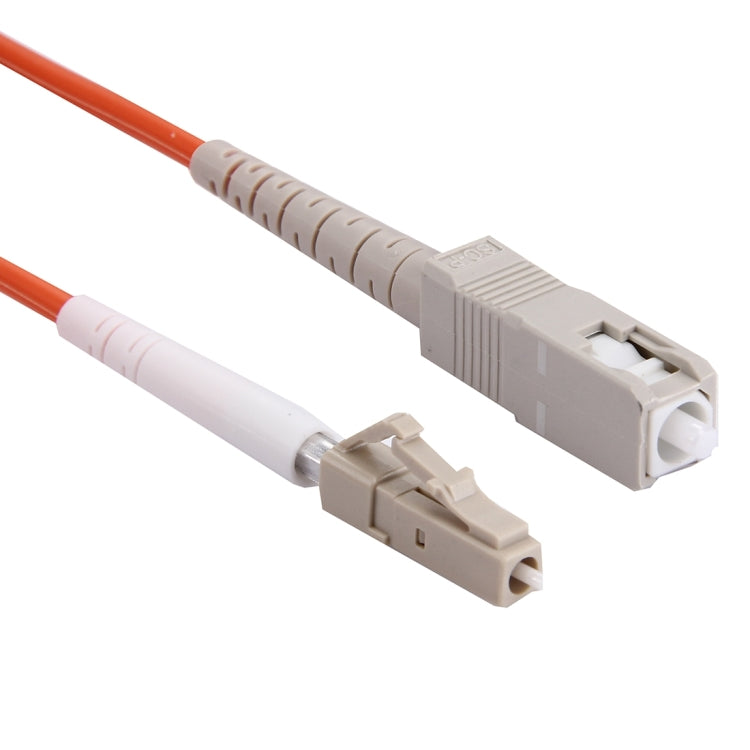 Puente de fibra óptica multimodo de un solo núcleo LC-SC, longitud: 3 m, Multi Mode