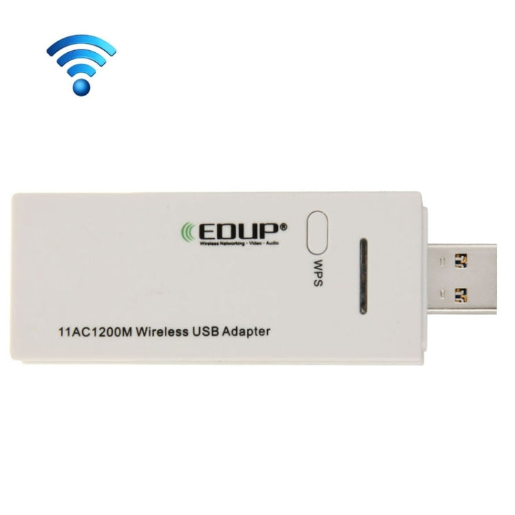 EDUP AC-1601 802.11AC 1200M Adaptador inalámbrico Wifi USB 3.0 de doble banda, AC-1601 1200Mbps