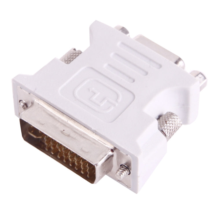 Convertidor adaptador de monitor de vídeo hembra DVI-I macho de doble enlace 24 + 5 a 15 pines VGA