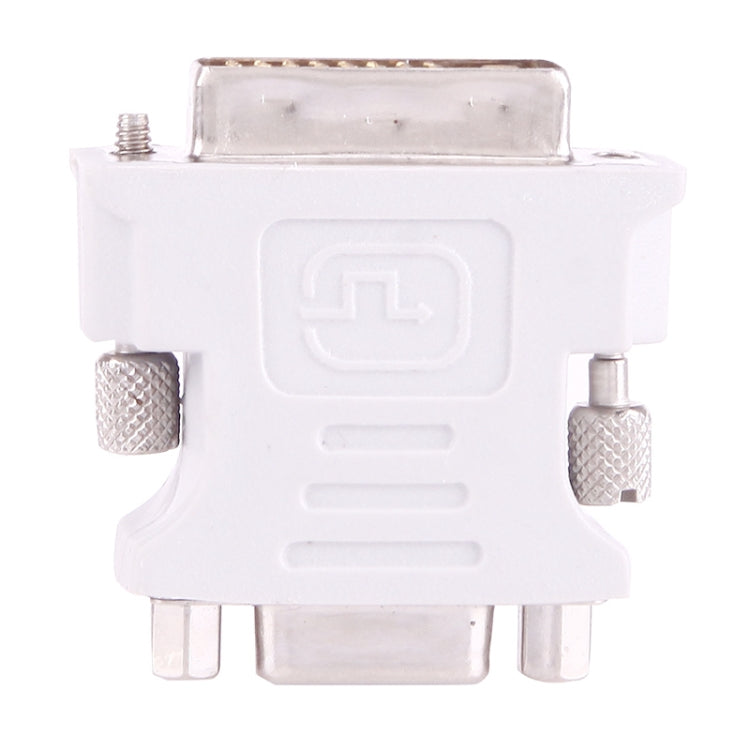 Convertidor adaptador de monitor de vídeo hembra DVI-I macho de doble enlace 24 + 5 a 15 pines VGA