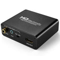 HDV-339 Full HD HDMI a DVI + Adaptador convertidor de audio estéreo analógico/coaxial digital