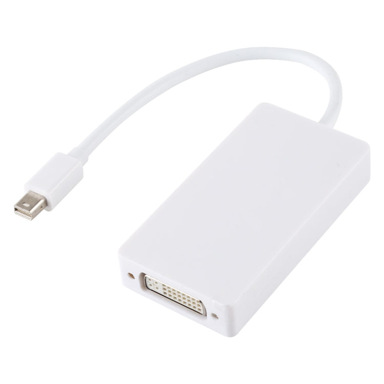 Convertidor adaptador 3 en 1 Mini DisplayPort macho a HDMI + VGA + DVI hembra para Mac Book Pro Air, longitud del cable: 18 cm, Mini DP to HDMI+VGA+DVI (Good)