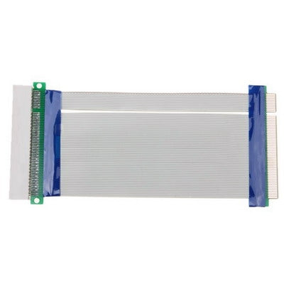 Adaptador de cinta de cable flexible extensor de tarjeta vertical PCI de 32 bits, longitud del cable: 15 cm, 32X Length: 15cm