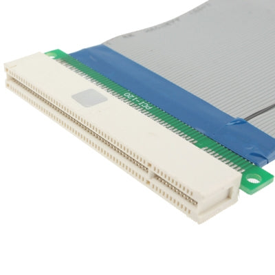 Adaptador de cinta de cable flexible extensor de tarjeta vertical PCI de 32 bits, longitud del cable: 15 cm, 32X Length: 15cm