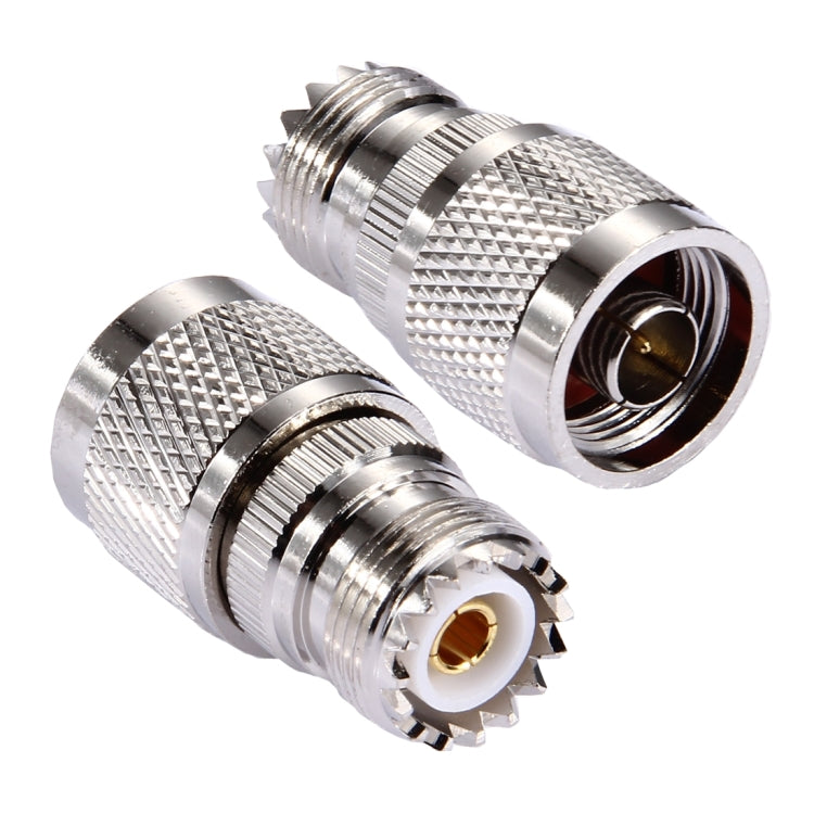 Conector N macho a hembra UHF, N Male to UHF Female