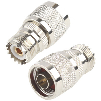 Conector N macho a hembra UHF