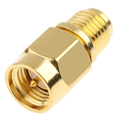 Adaptador SMA macho a RP-SMA hembra (chapado en oro), SMA Male to RP-SMA Female
