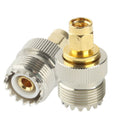Adaptador coaxial RF SMA-J a SL-16 / SMA macho a M (UHF), RF SMA-J to SL-16