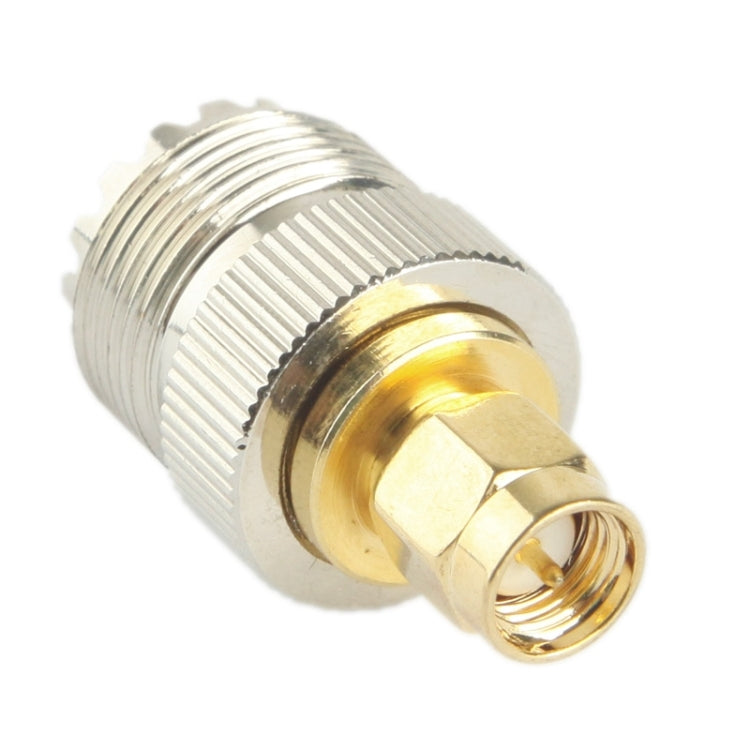 Adaptador coaxial RF SMA-J a SL-16 / SMA macho a M (UHF), RF SMA-J to SL-16