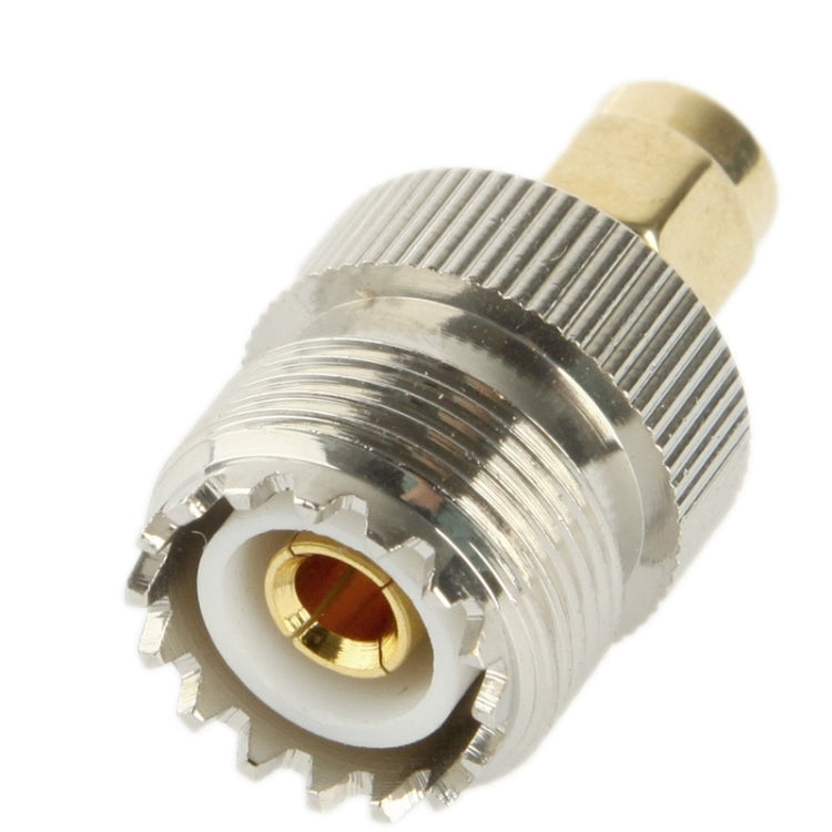 Adaptador coaxial RF SMA-J a SL-16 / SMA macho a M (UHF), RF SMA-J to SL-16