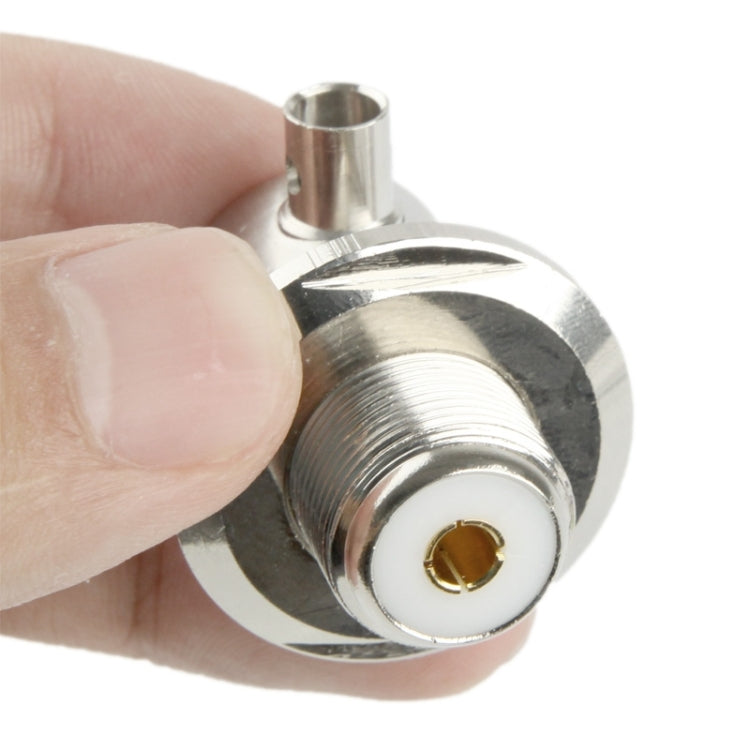 Adaptador de codo hembra UHF Cable RG58 conectado, UHF Female Elbow RG58