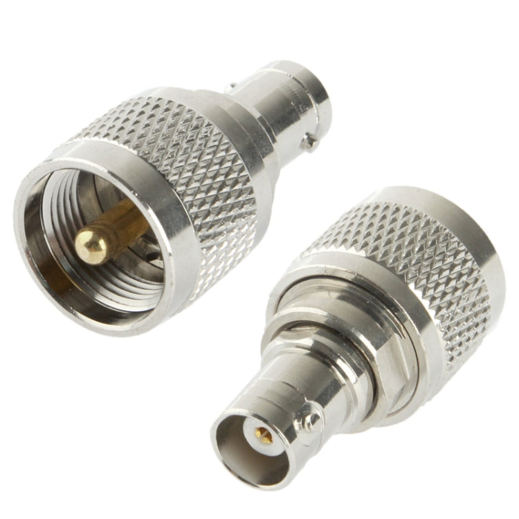 Adaptador macho de clavija grande con cabeza M a BNC-K, M Head