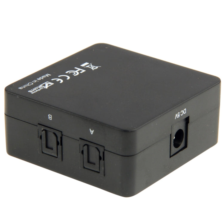 Adaptador de corriente SPDIF/TOSLINK, amplificador divisor de Audio óptico Digital, 1x3, compatible con 5,1, Supports 5.1