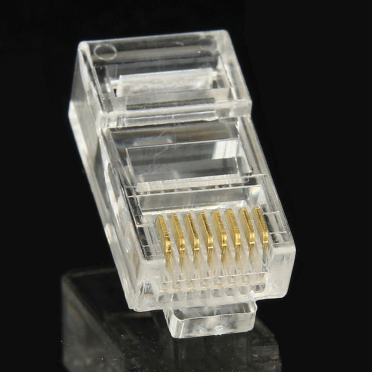 Conector modular RJ45 de alto rendimiento de 100 piezas, dorado: 3u 3 pies, Gold: 3u 3 Feet
