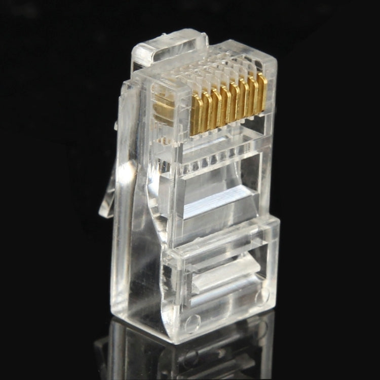 Conector modular RJ45 de alto rendimiento de 100 piezas, dorado: 3u 3 pies, Gold: 3u 3 Feet