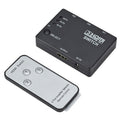 Conmutador Full HD 1080P 3D HDMI 3x1 con control remoto por infrarrojos, with IR Remote Control