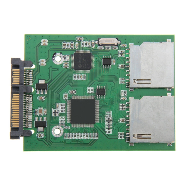 Tarjeta SD dual a tarjeta convertidora de adaptador SATA de 22 pines, Dual SD to 22 Pin SATA