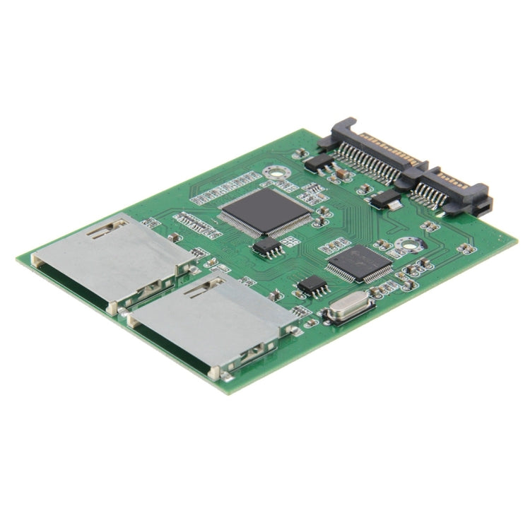 Tarjeta SD dual a tarjeta convertidora de adaptador SATA de 22 pines, Dual SD to 22 Pin SATA