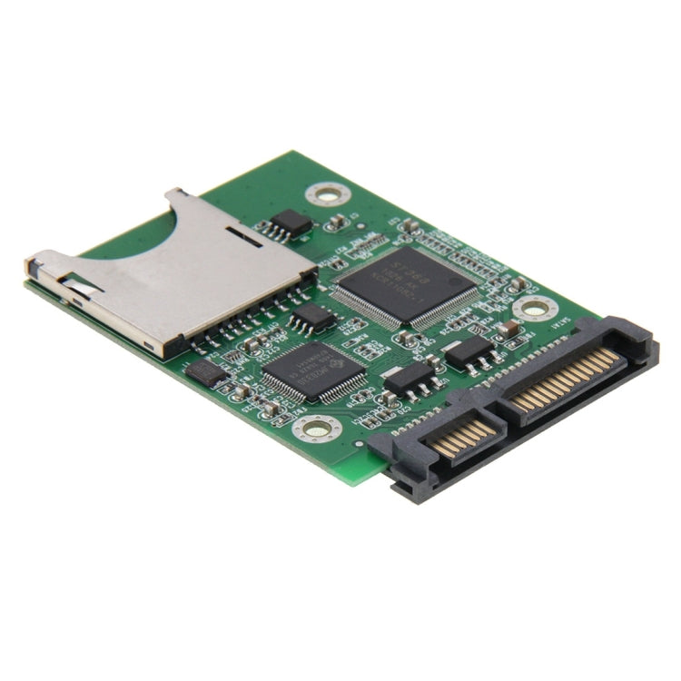 Tarjeta convertidora de adaptador SD a SATA de 22 pines, SD to 22 Pin SATA (Green)