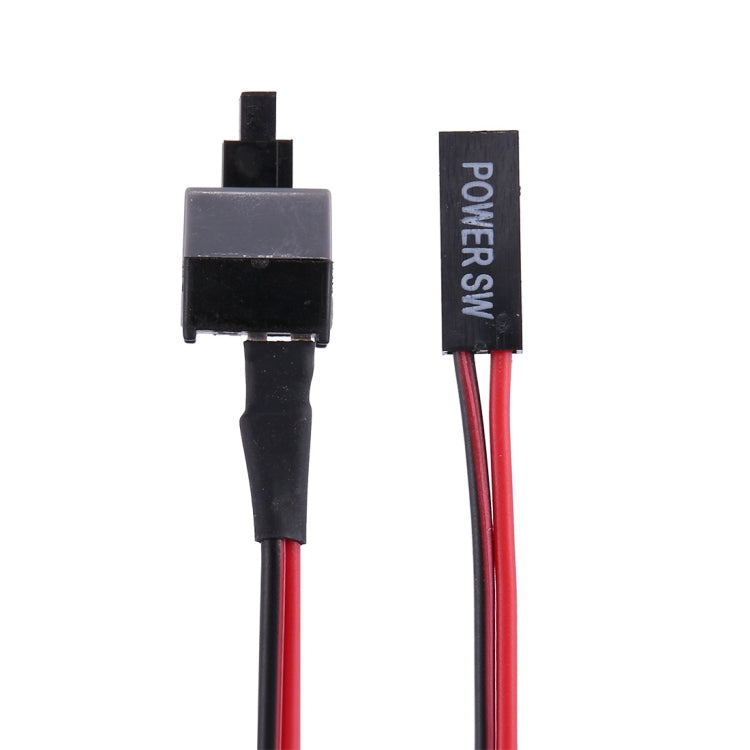 Cable de interruptor de alimentación del chasis de la computadora de 10 piezas, 10 PCS Chassis Power Switch Cable