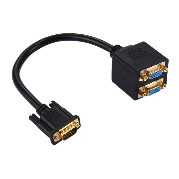 Cable divisor VGA macho a 2 VGA hembra de 30 cm, VGA Male