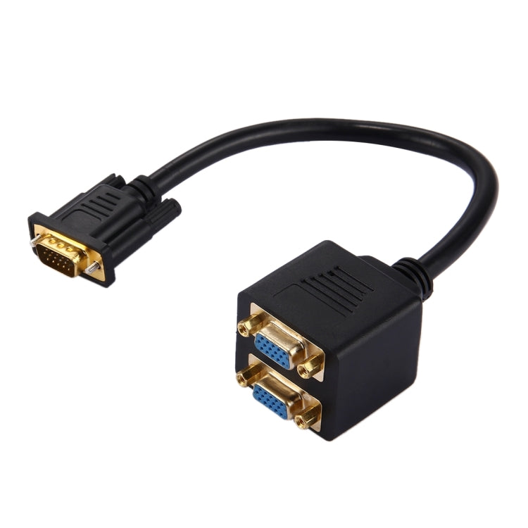 Cable divisor VGA macho a 2 VGA hembra de 30 cm, VGA Male