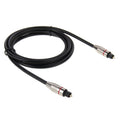 Cable de fibra óptica de audio digital Toslink M a M, diámetro exterior: 5,0 mm, longitud: 1,5 m, 1.5m