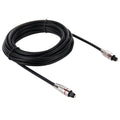 Cable de fibra óptica de audio digital Toslink M a M, diámetro exterior: 5,0 mm, longitud: 5 m, 5m