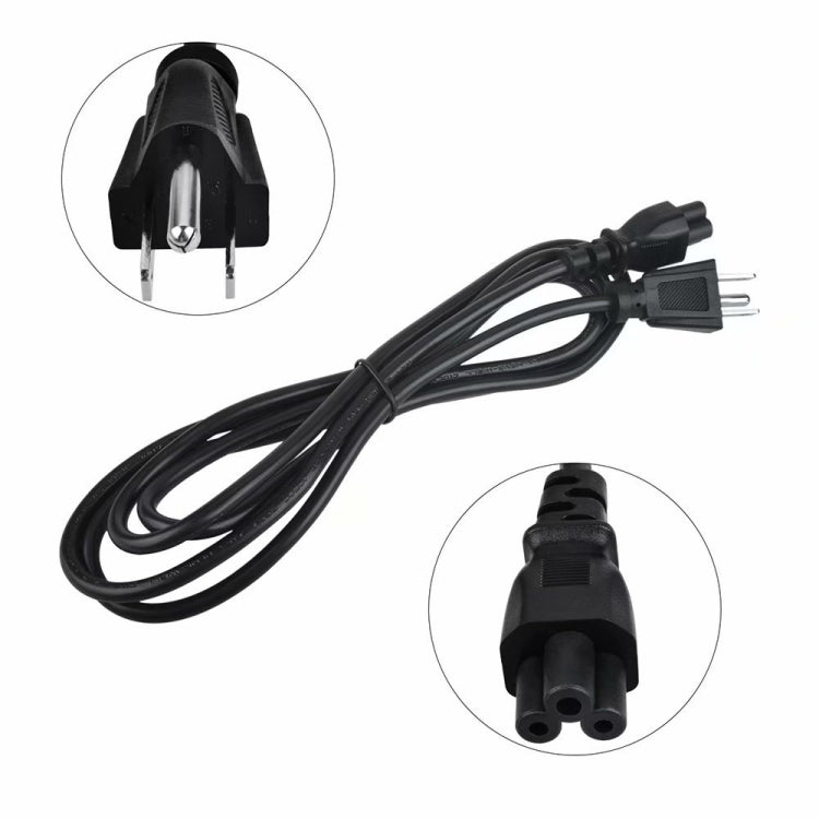 Cable de alimentación de CA para portátil estadounidense de 3 clavijas de alta calidad, longitud: 1,8 m, 3 Prong Style US Plug, Length: 1.8m