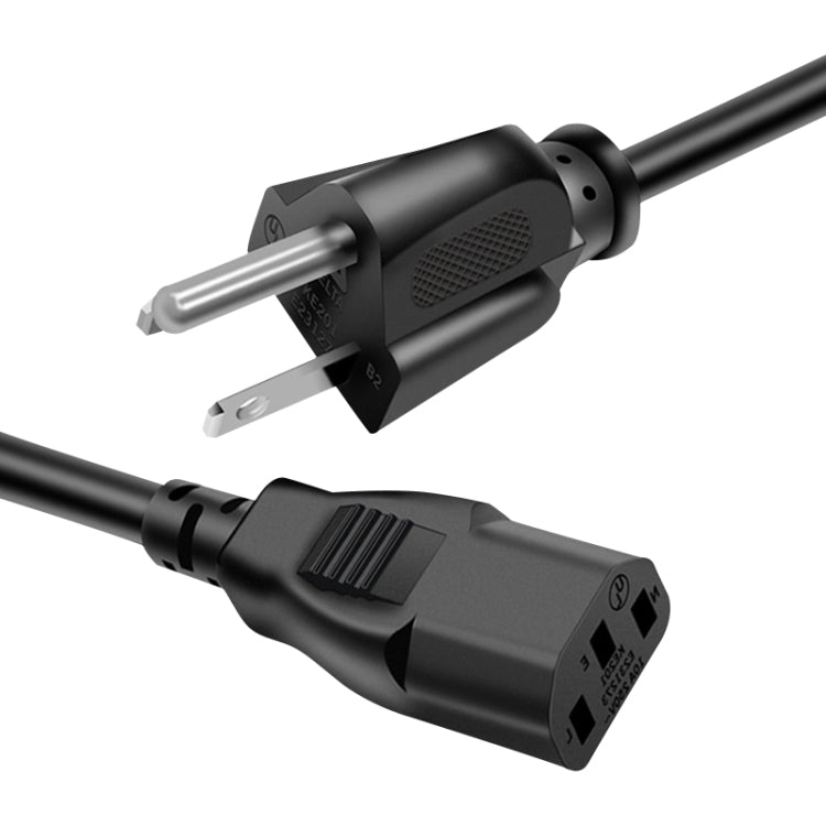 Cable de alimentación de CA para portátil estadounidense de 3 clavijas de alta calidad, longitud: 1,8 m, US Plug, 1.8m