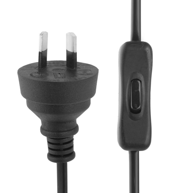 Cable de alimentación de CA con enchufe británico estilo 2 clavijas con interruptor 304, longitud: 1,2 m, 2 Prong Style AU Plug, Length: 1.2m, 2 Prong Style UK Plug, Length: 1.2m