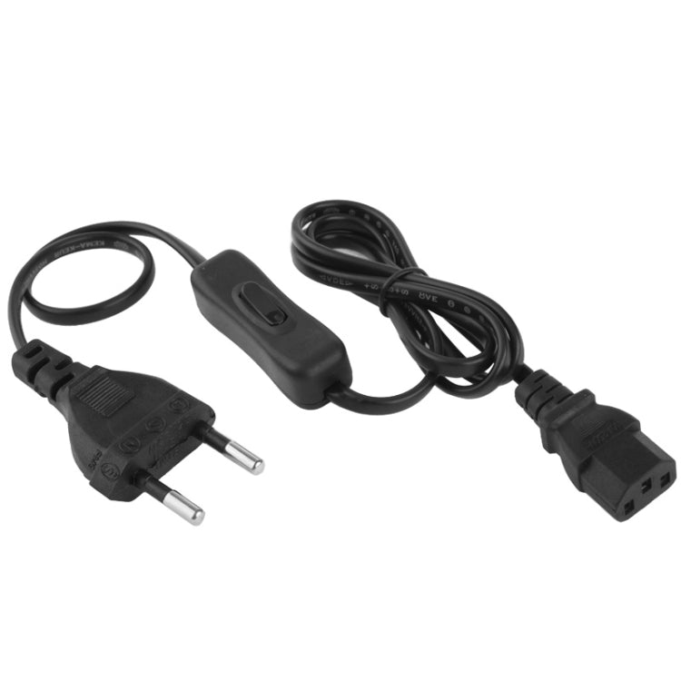 Cable de alimentación de CA estilo 3 clavijas con interruptor 304, longitud: 1,2 m, EU Plug with 304 Switch, 1.2m, US Plug with 304 Switch, 1.2m