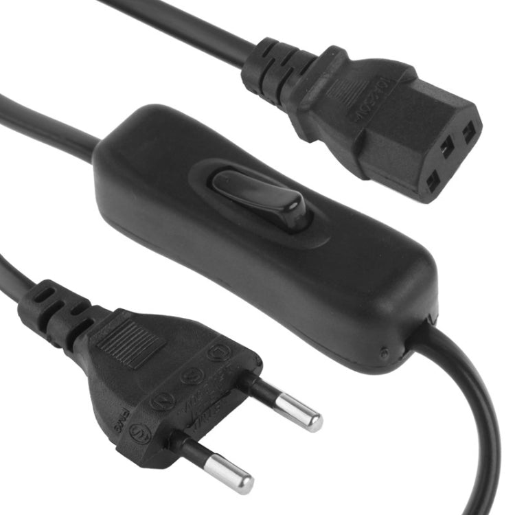 Cable de alimentación de CA estilo 3 clavijas con interruptor 304, longitud: 1,2 m, EU Plug with 304 Switch, 1.2m, US Plug with 304 Switch, 1.2m