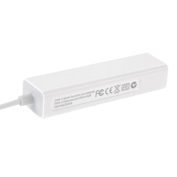 Para Galaxy S8 y S8 + / LG G6 / Huawei P10 y P10 Plus / Xiaomi Mi6 y Max 2 y otros teléfonos inteligentes, 3 Port USB+RJ45+USB Male