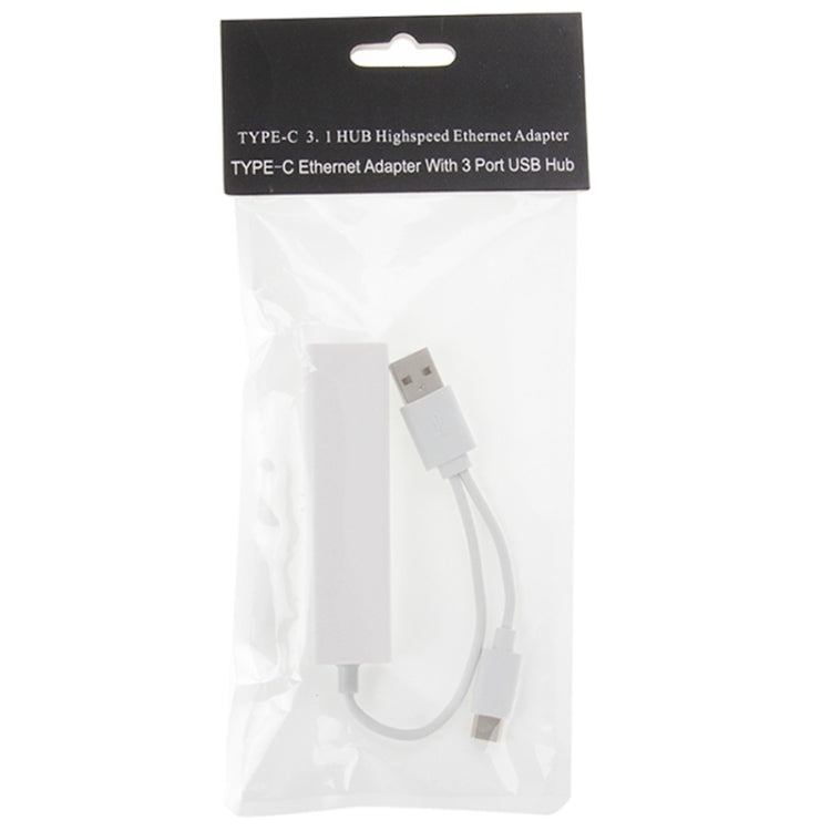Para Galaxy S8 y S8 + / LG G6 / Huawei P10 y P10 Plus / Xiaomi Mi6 y Max 2 y otros teléfonos inteligentes, 3 Port USB+RJ45+USB Male
