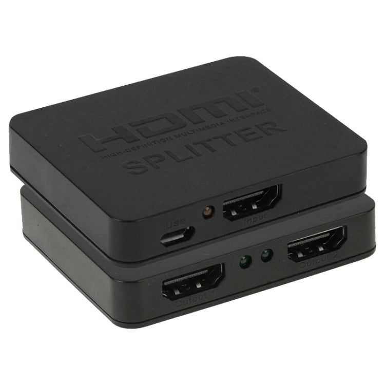 Mini divisor lleno de HD 4K 1x2 HDMI 3D V1.4b para HDTV/STB/DVD/proyector/DVR, HDMI V1.4b