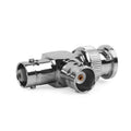 Adaptador Coaxial BNC Macho + 2 x BNC Hembra, Coaxial Adapte