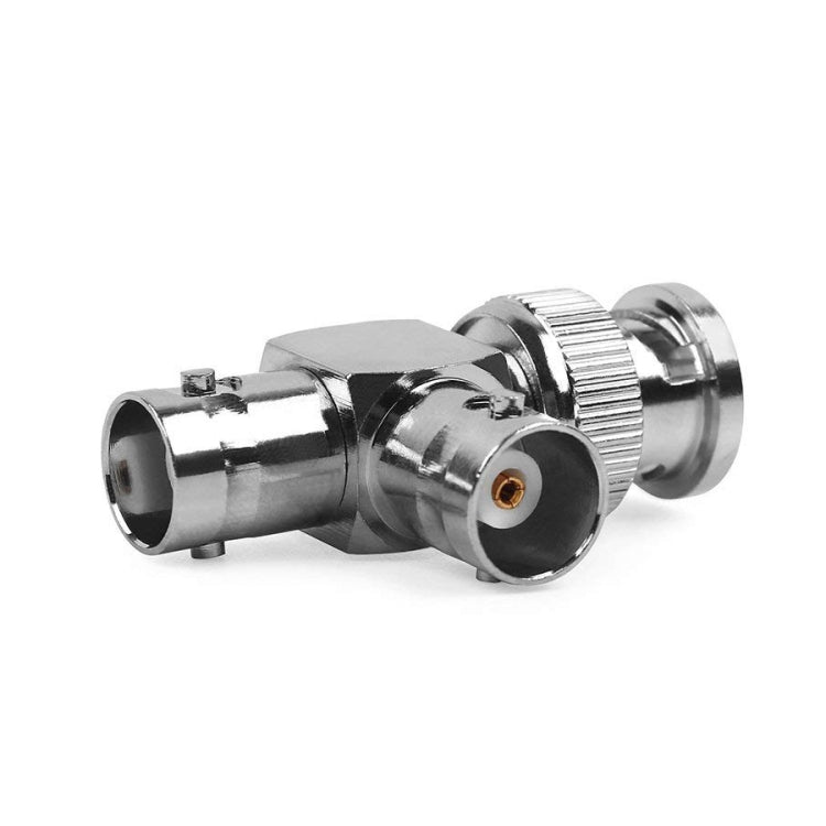 Adaptador Coaxial BNC Macho + 2 x BNC Hembra, Coaxial Adapte