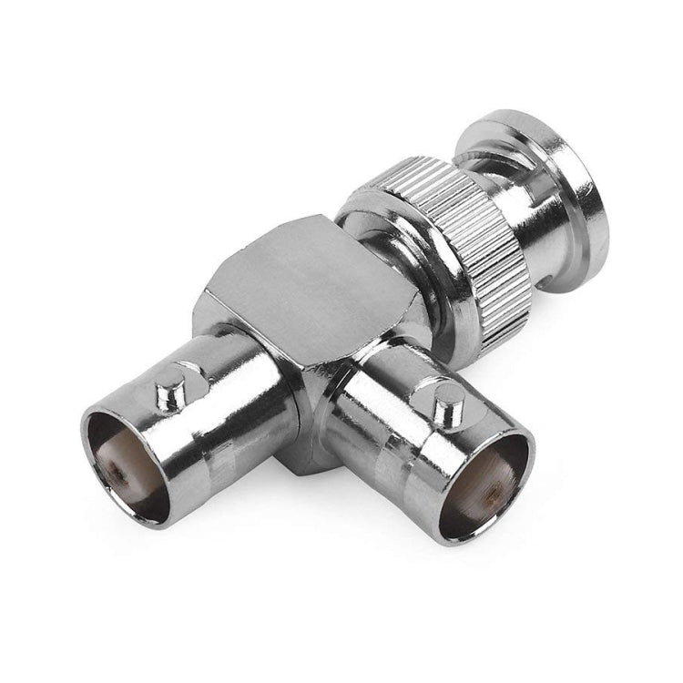 Adaptador Coaxial BNC Macho + 2 x BNC Hembra, Coaxial Adapte