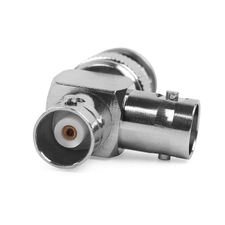 Adaptador Coaxial BNC Macho + 2 x BNC Hembra, Coaxial Adapte